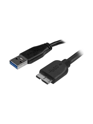 2m 1.8m Slim USB 3.0 Micro B Cable 1