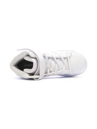 Baskets Blanc Mixte Adidas Grand Court Mid Shoes 4