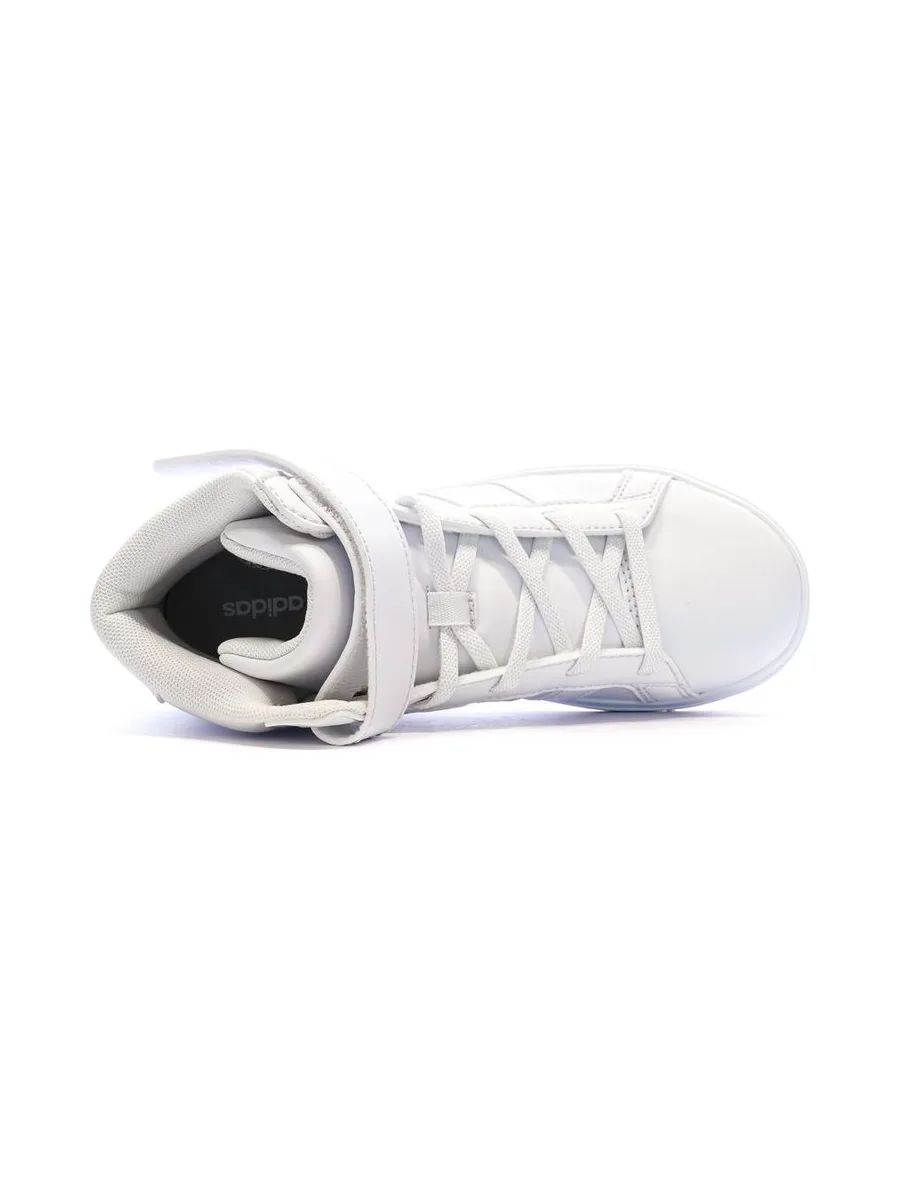 Baskets Blanc Mixte Adidas Grand Court Mid Shoes 5