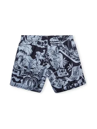 Maillot de bain Noir/Gris Garçon O'Neill Cali Hybrid 2