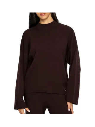 Sweat Marron Foncé Femme Soul Studio Knitwear 1