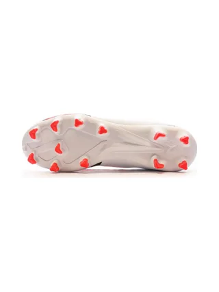 Chaussures de football Blanc/Rouge Homme Puma Ultra Play FG/AG 107423-01 5