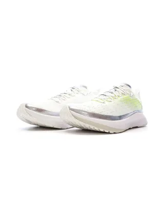 Baskets Blanc/Jaune Homme Le Coq Sportif Oly 6
