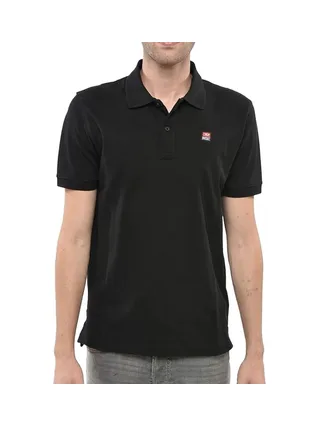 Polo Noir Homme Diesel Smith A19714 1