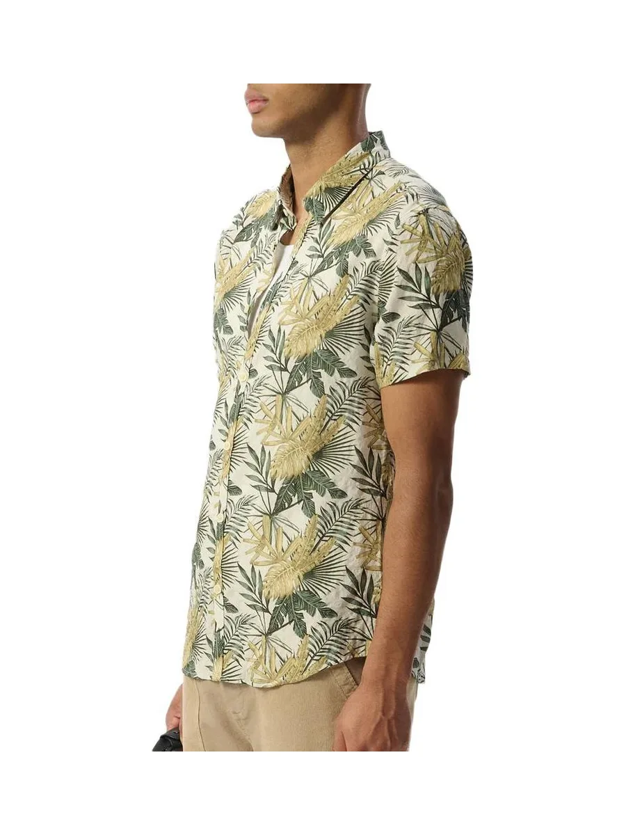 Chemise Verte à Motifs Homme Teddy Smith Dixon 3