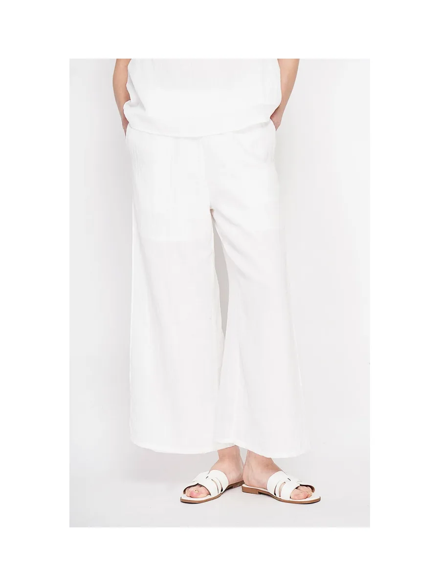 Pantalon taille haute style portefeuille 4