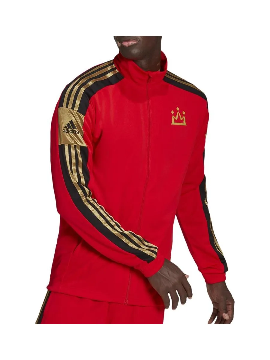 Veste Rouge Homme Adidas Salah Jkt 2