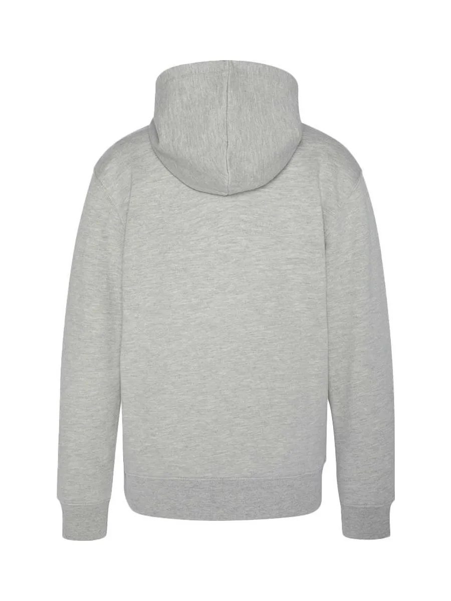 Sweat à capuche Gris Homme Schott Logo 2