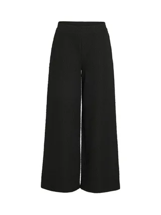 Pantalon fluide Noir Femme Vila Yona 1