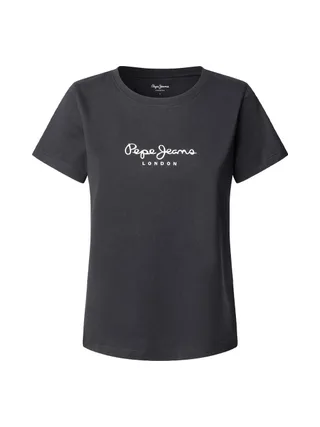 T-Shirt Noir Femme Pepe jeans Pjl L 1