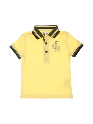 Polo Jaune Garçon EOM Bonzai 1