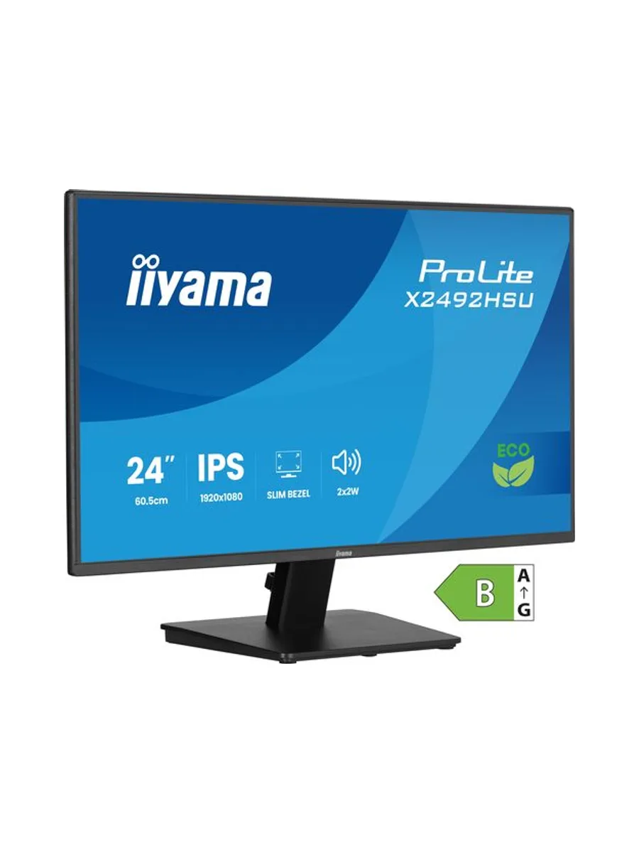 X2492HSU-B1 24" IPS 4-side slim bezel Gr 1