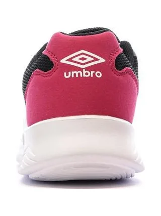 Baskets Noir/Rose Femme Umbro Nateo 3