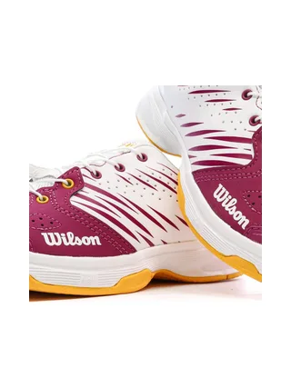Chaussures de tennis Blanches/Roses Femme Wilson Kaos K 2.0 7