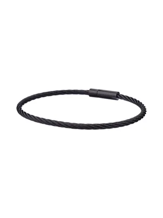 Bracelet Lourmel noir - acier 1