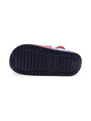 Claquettes Marine/Rouge Garçon Levi's Perf 2