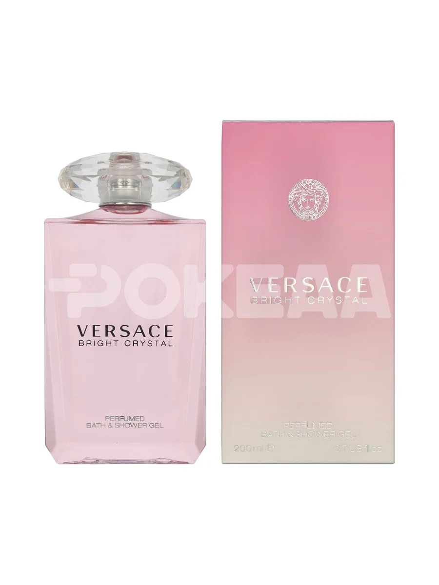 Versace Bright Crystal Bath & Shower Gel 200ml - Perfumed 1