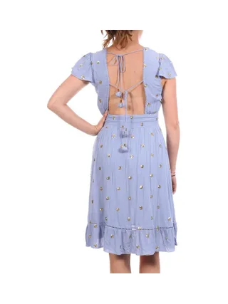 Robe Bleu Clair Femme GOA chica 2