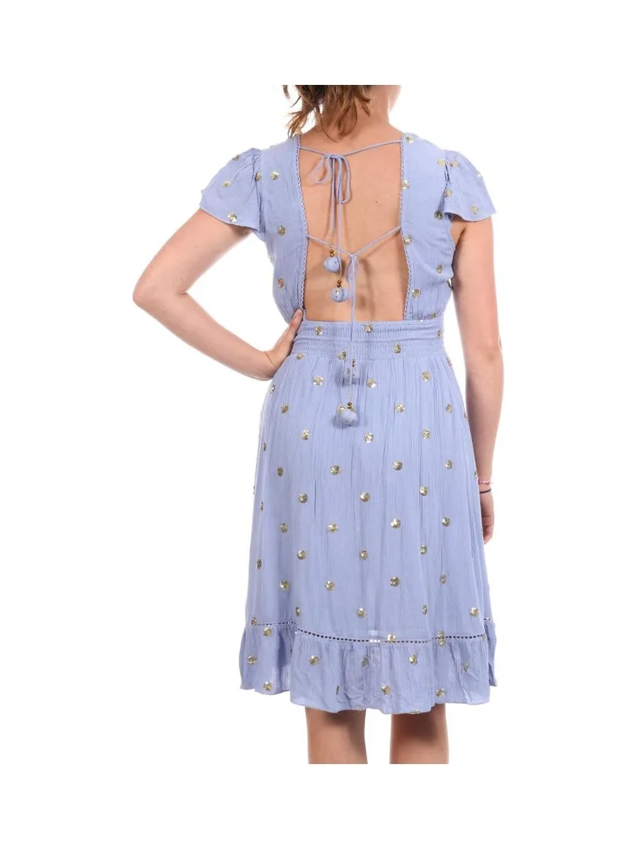 Robe Bleu Clair Femme GOA chica 3