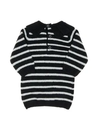 Robe Marinière Marine/Blanc Fille EOM Peti 2