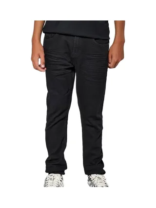 Jean Slim Noir Garçon Kaporal CEGOB 1