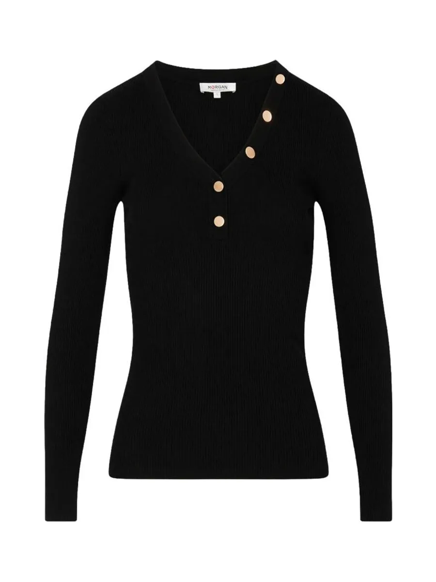Pull Noir Femme Morgan MBANBIN 4