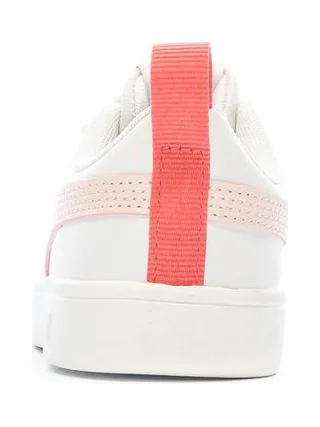 Baskets Blanches/Rose Fille Puma Rickie 3