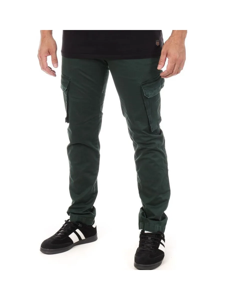 Pantalon Vert Foncé Homme Paname Brothers James 2