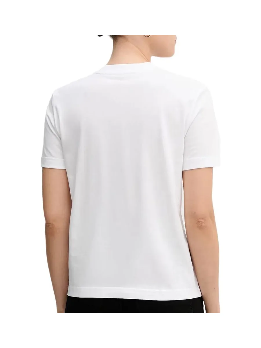 T-Shirt Blanc Femme Calvin Klein Jeans LV147C857G 3