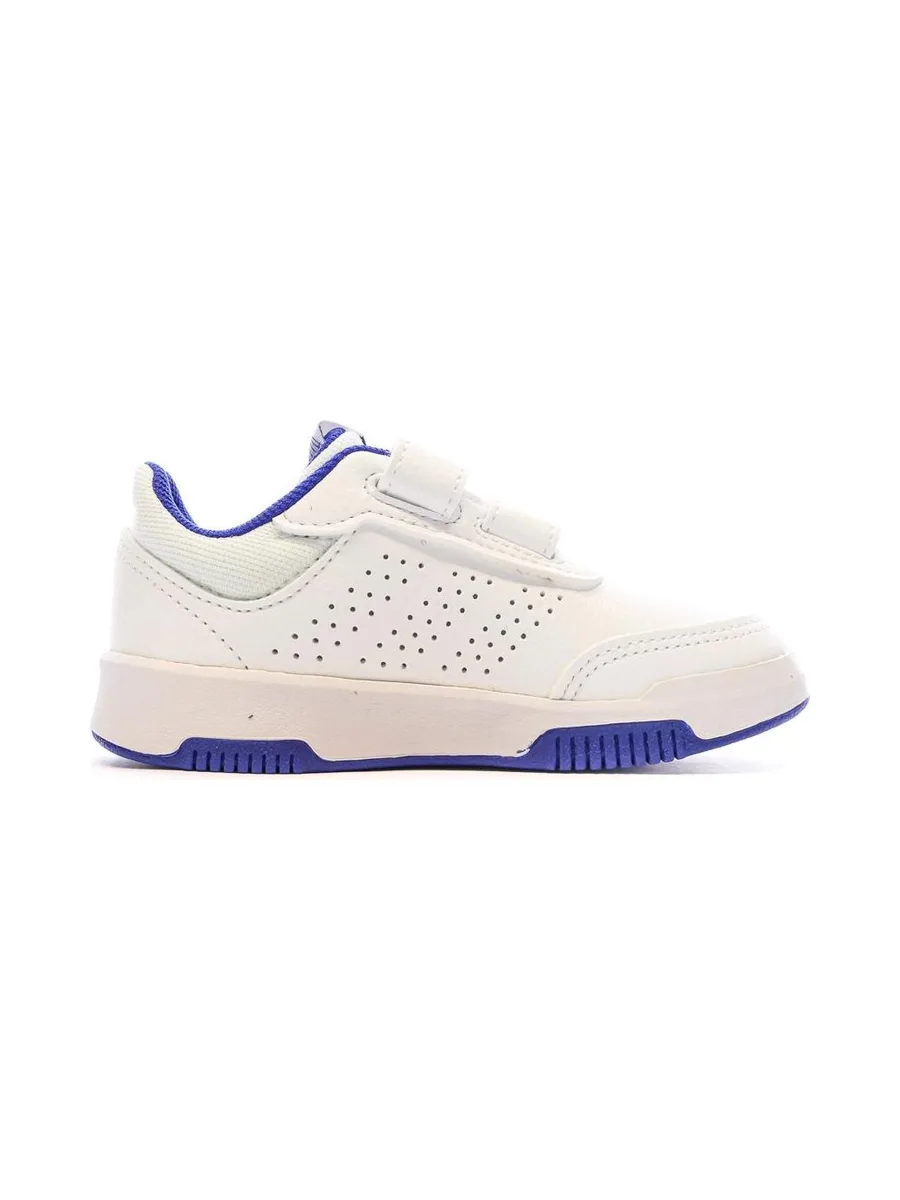 Baskets Blanche/Bleu Garçon Adidas Tensaur Sport 2.0 Cf 3