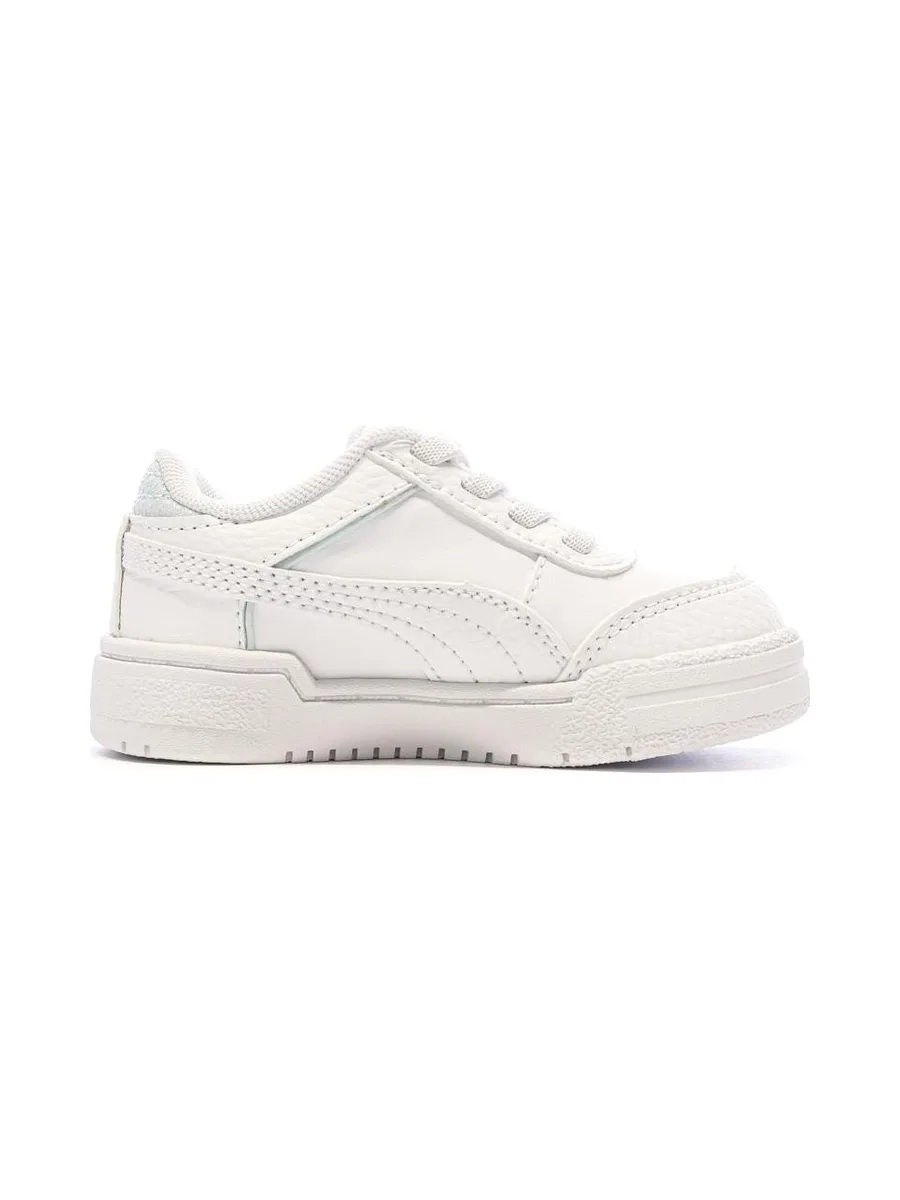Baskets Blanches/Bleu Fille Puma Pro Sport 3