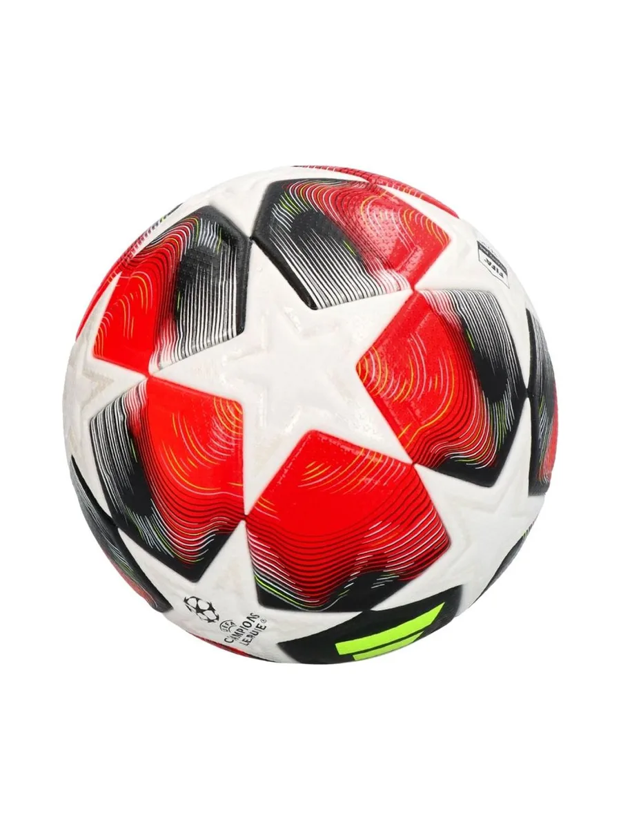 Ballon de Foot Blanc/Rouge/Noir JH1295 2