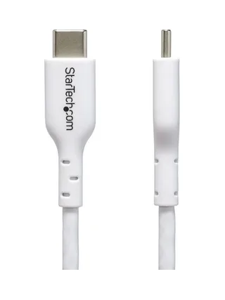 2m 6.6ft White USB-C Charging Cable 3