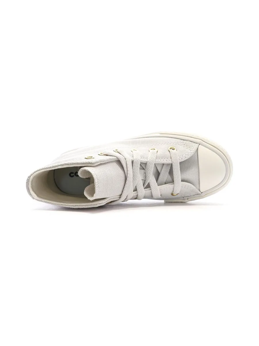 Baskets Grises Fille Converse All Star Eva A10382C 5