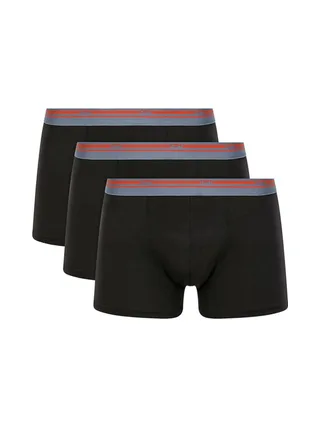 X3 Boxers Noir Homme Dim Classic Colors 1