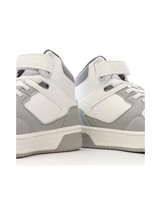 Baskets Grises/Blanches Garçon Rouge Umbro Olly Vlc 4