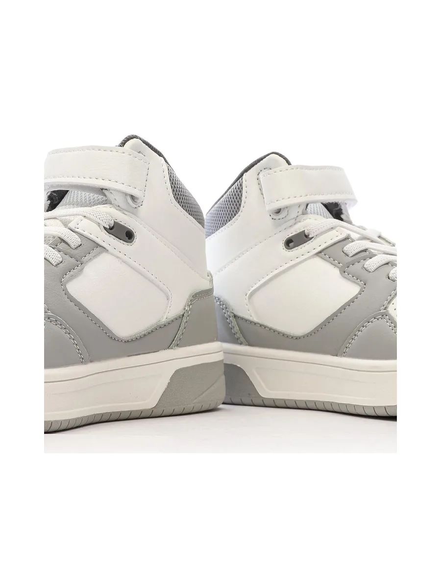 Baskets Grises/Blanches Garçon Rouge Umbro Olly Vlc 5
