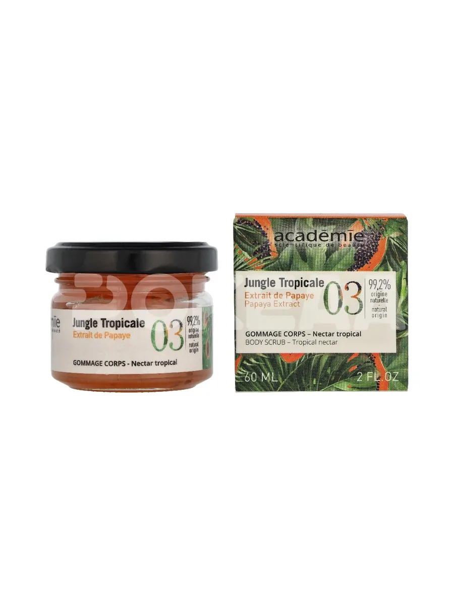 Academie Jungle Tropicale Body Scrub Nectar Tropical 60ml 1