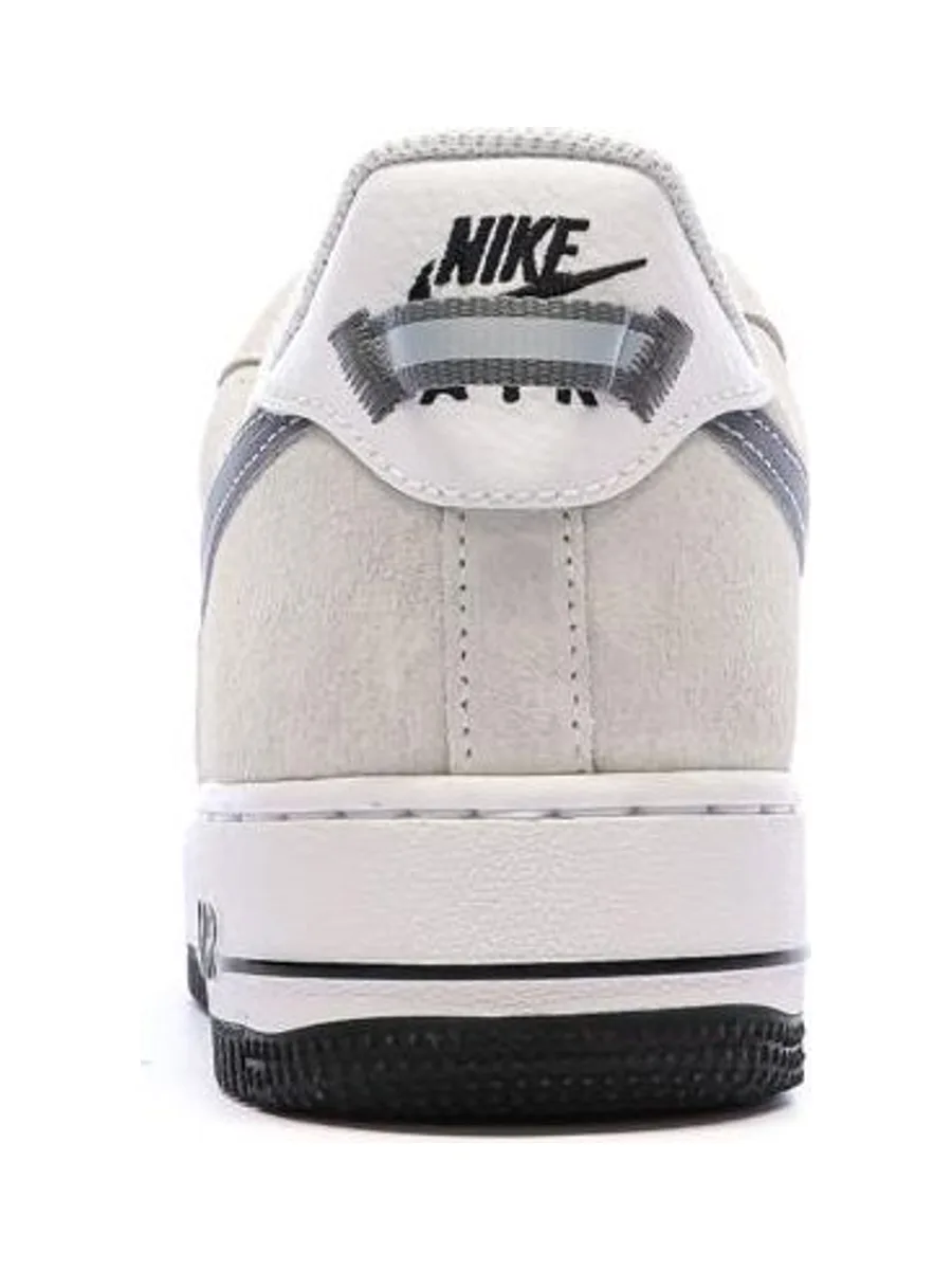 Baskets Blanc/Gris Homme Nike Air Force 1 '07 Lv8 4