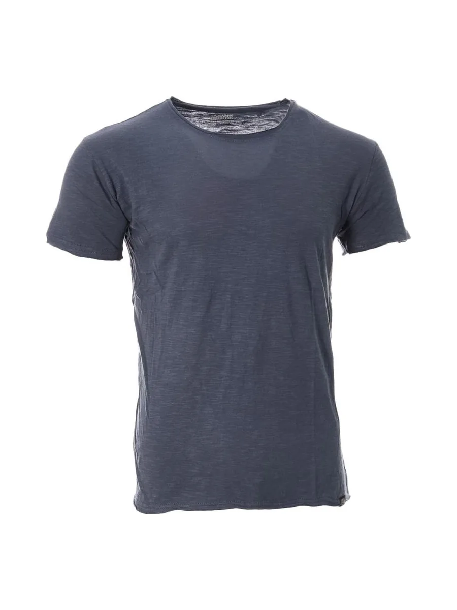 T-shirt Bleu Gris Homme Paname Brothers TED 3