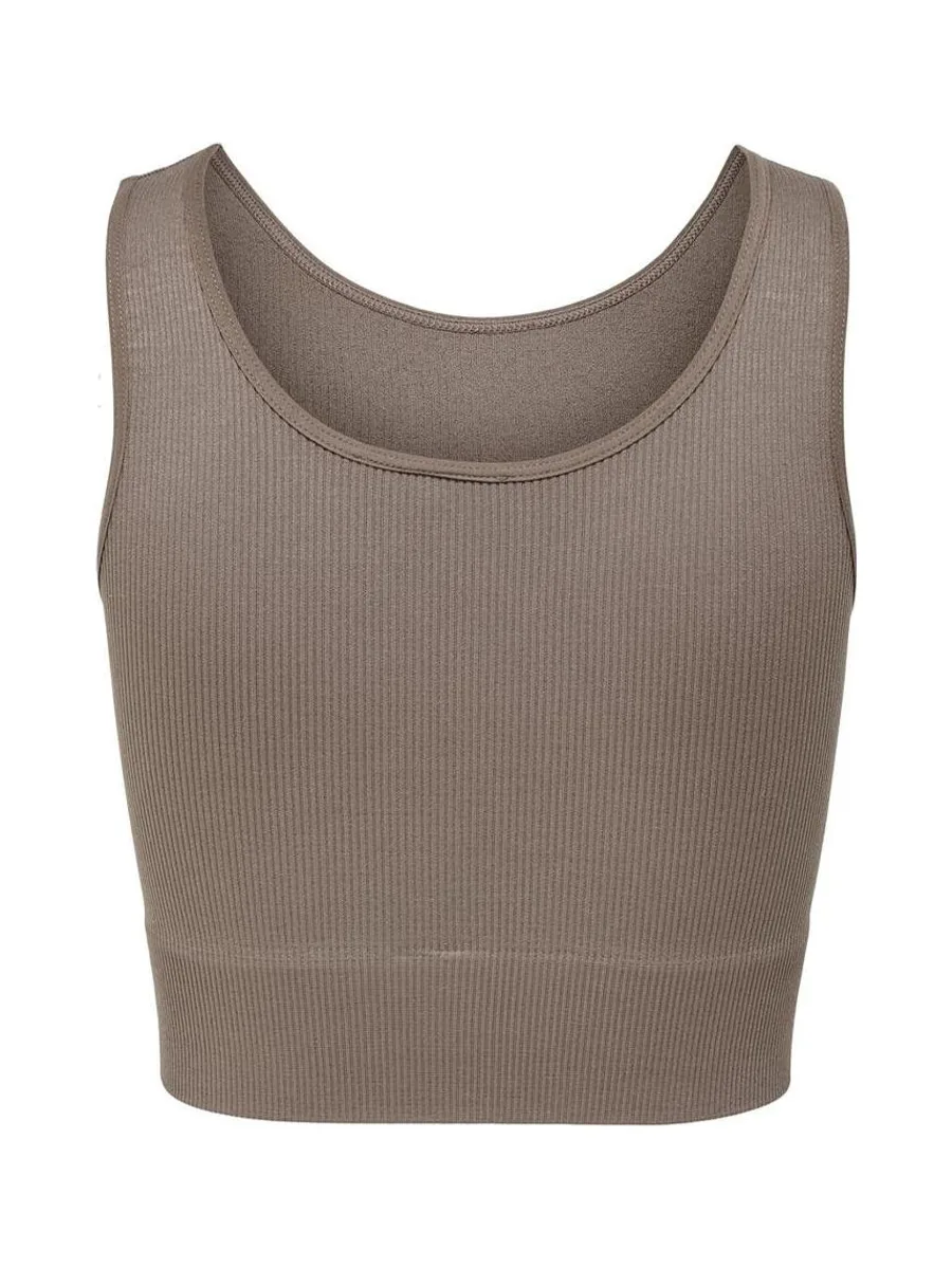 Brassière de Sport Taupe Femme ONLY PLAY Life 3