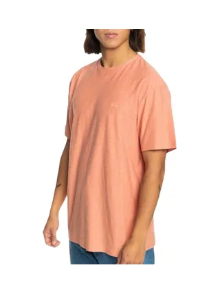 T-Shirt Corail Homme Quiksilver Slub roundneck 1