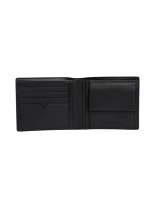 Portefeuille Noir Homme Tommy Hilfiger Saffiano 2