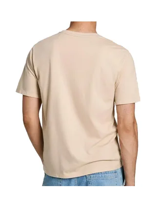 T-shirt Beige Homme Pepe jeans Eggo PM508208 2