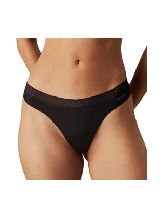 String Noir Femme Calvin Klein Jeans Thong1 1