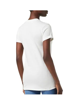 T-Shirt Blanc Femme Disney Mickey Forward Sketch 2