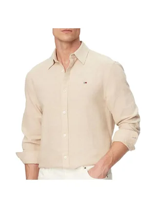 Chemise Beige Homme Tommy Hilfiger Tjm 1