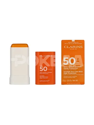 Clarins Invisible Sun Care Stick SPF50 17g - Sensitive Areas 1
