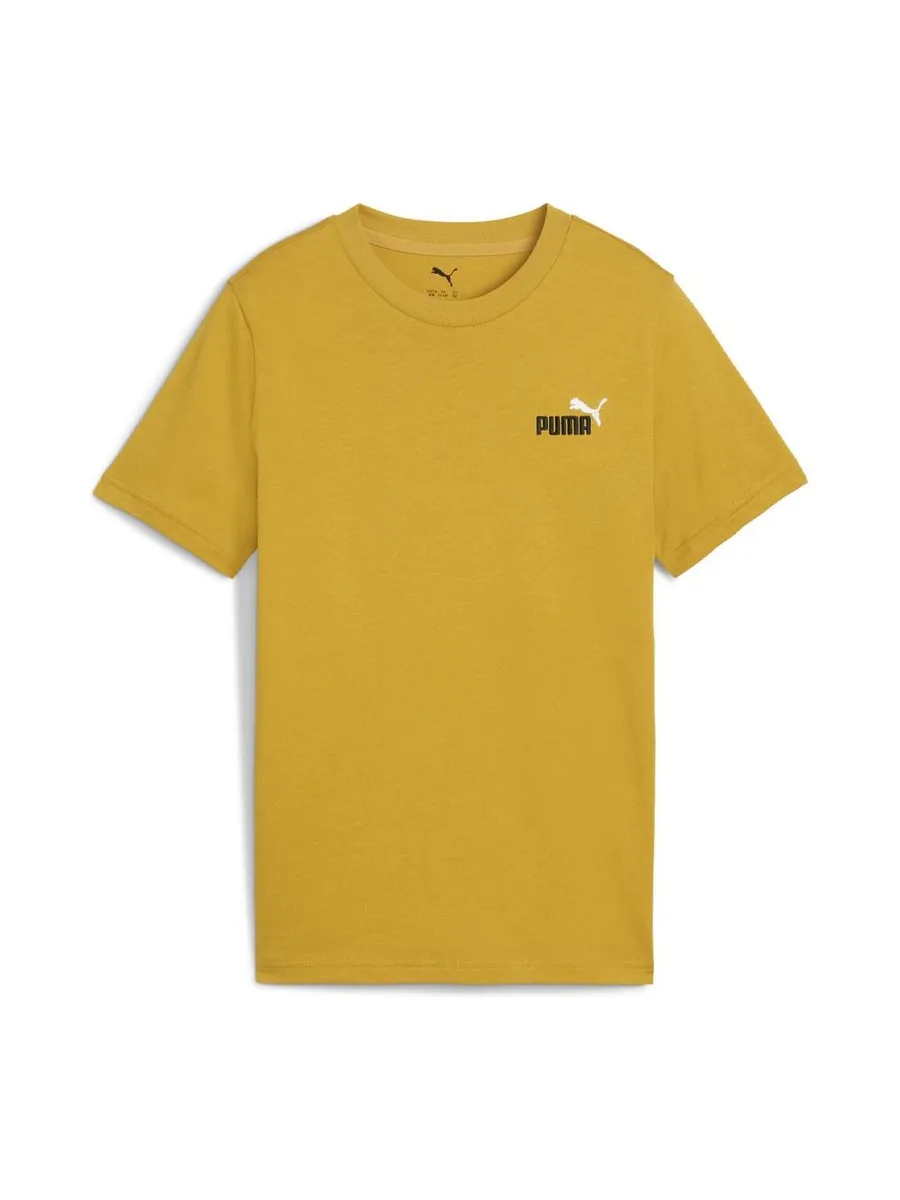 T-shirt Jaune Garçon Puma Ess 2 Color Logo 2