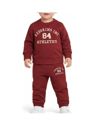 Ensemble de survêtement Bordeaux Rouge Garçon Redskins SET3100 1